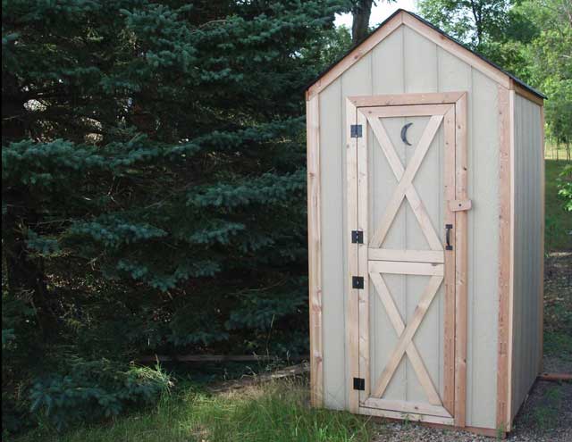 It doesn't have to be pretty, but you need to have a plan to deal with waste to go off grid.