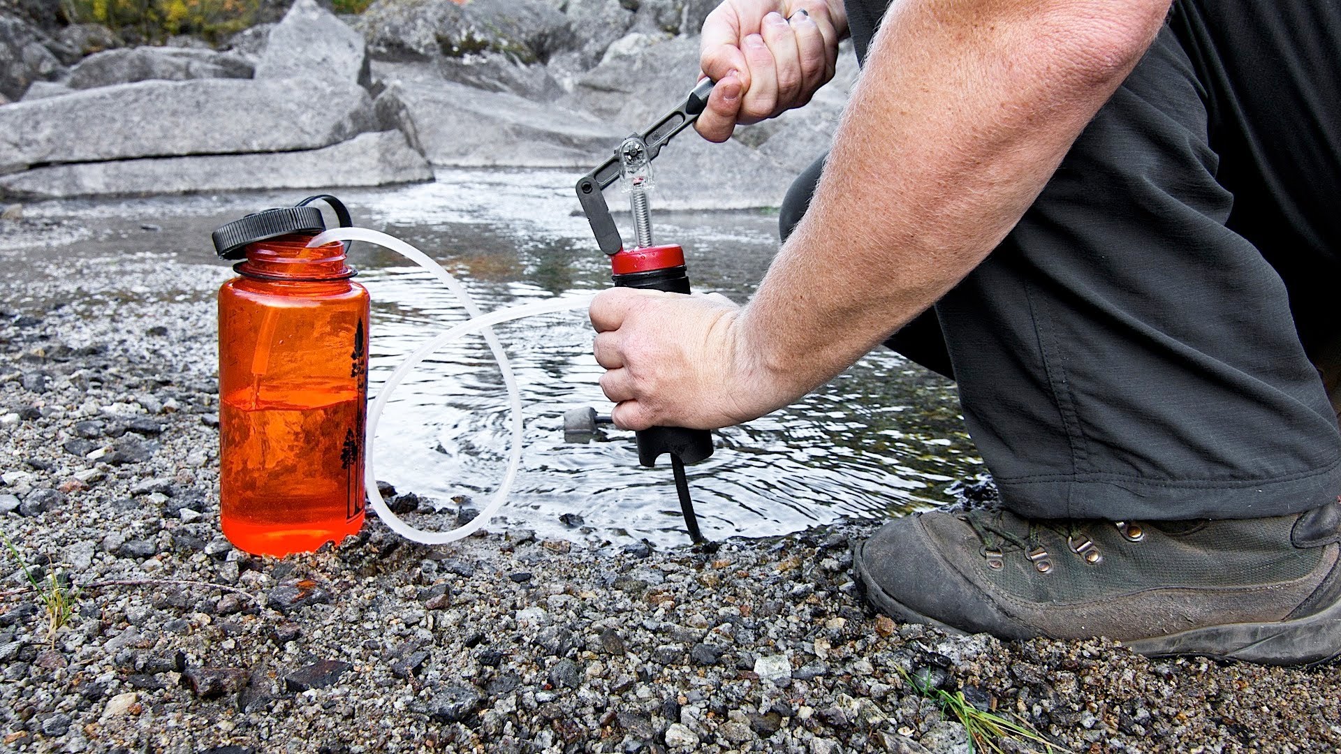 A water filter is a must have for your go bag