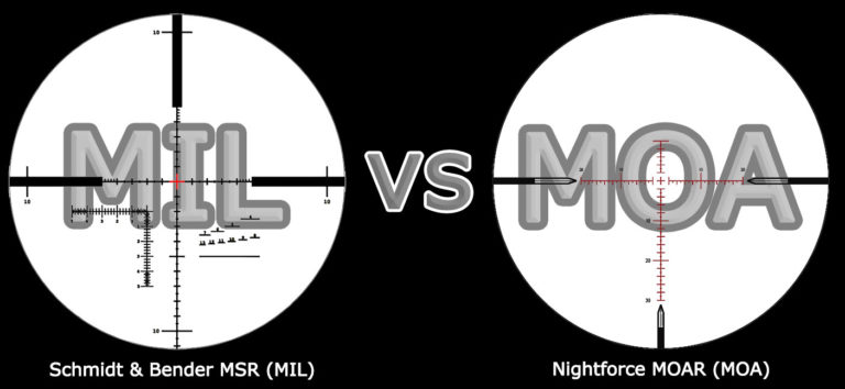 MIL vs MOA: Understanding The Difference in Scope Measurements - The Prepper Journal