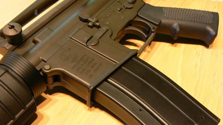 Image of AR15 rifle