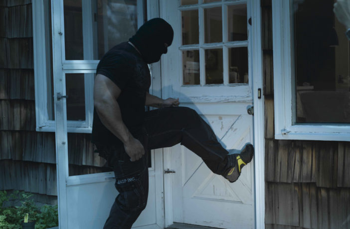 Your door should be able to withstand a constant barrage of kicking from a determined attacker.