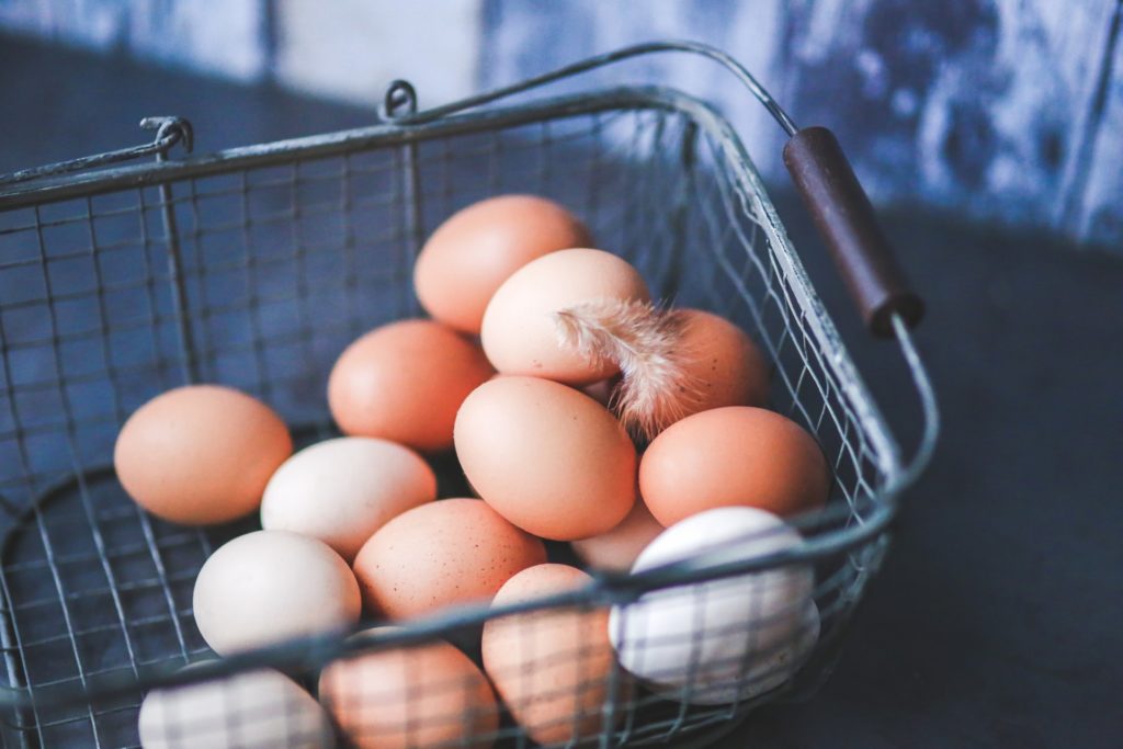 What you feed your chicken greatly affects the eggshell quality
