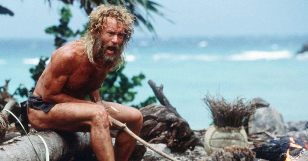 Cast away is one of the all-time best survival movies