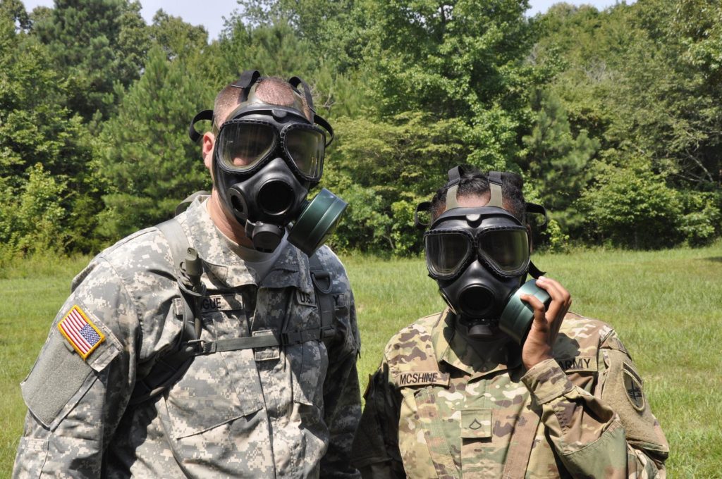 A gas mask is an essential part of your Nuclear Disaster Prep Kit